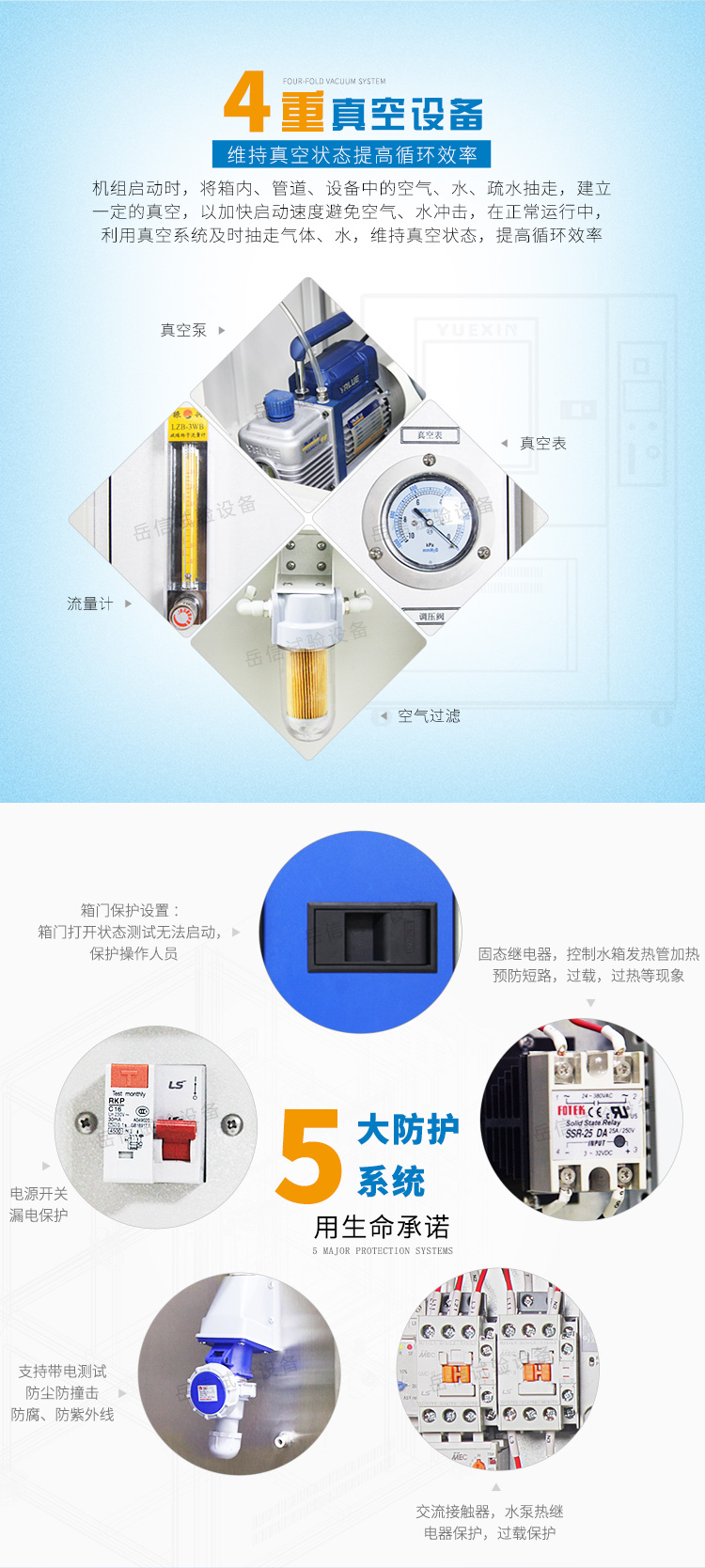 防塵試驗(yàn)箱的真空抽氣